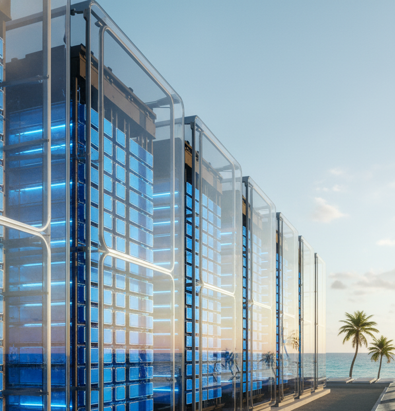 battery storage for desalination plants